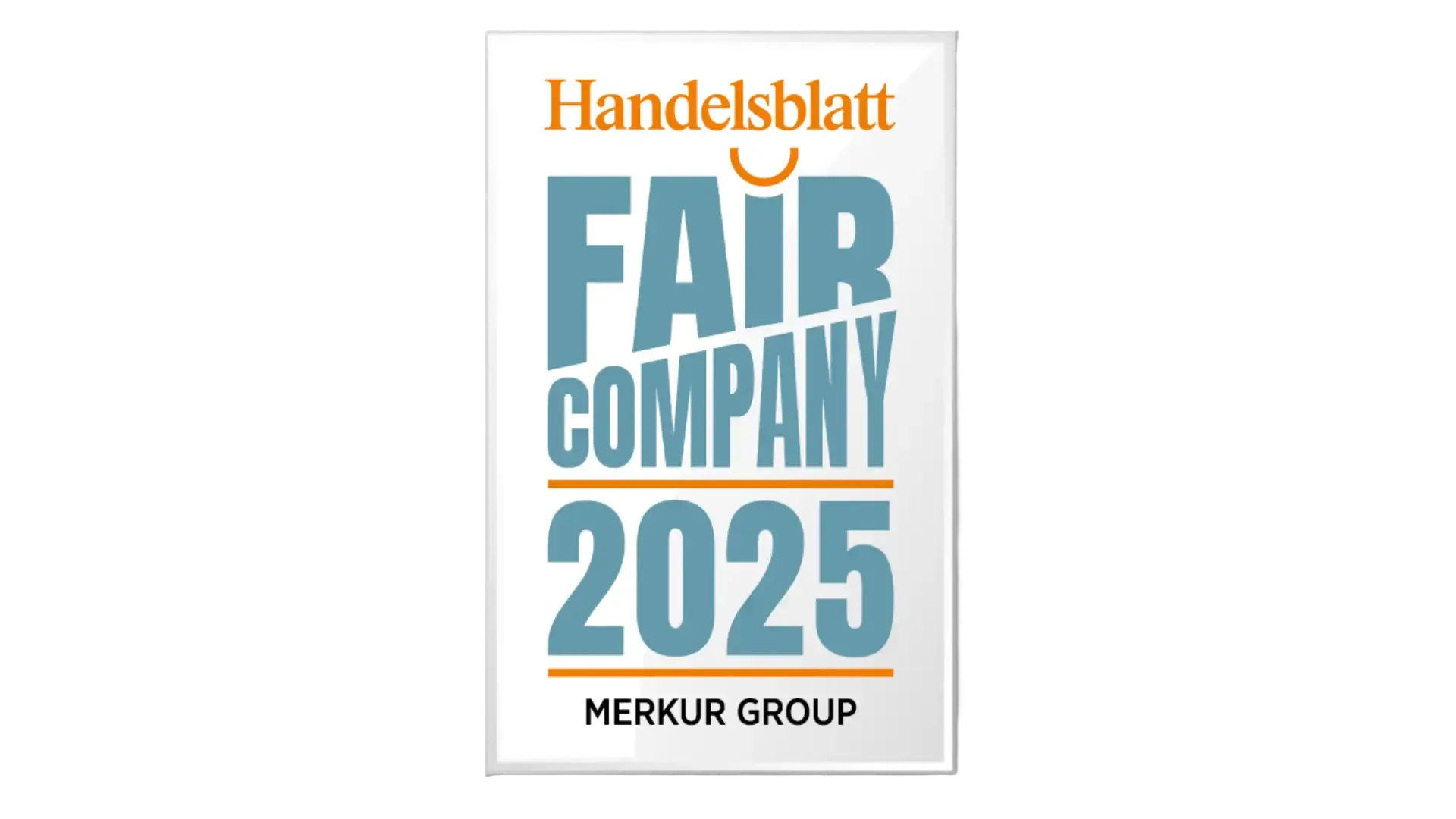 merkur-group-careers-employer-handelsblatt-fair-company-2025-badge