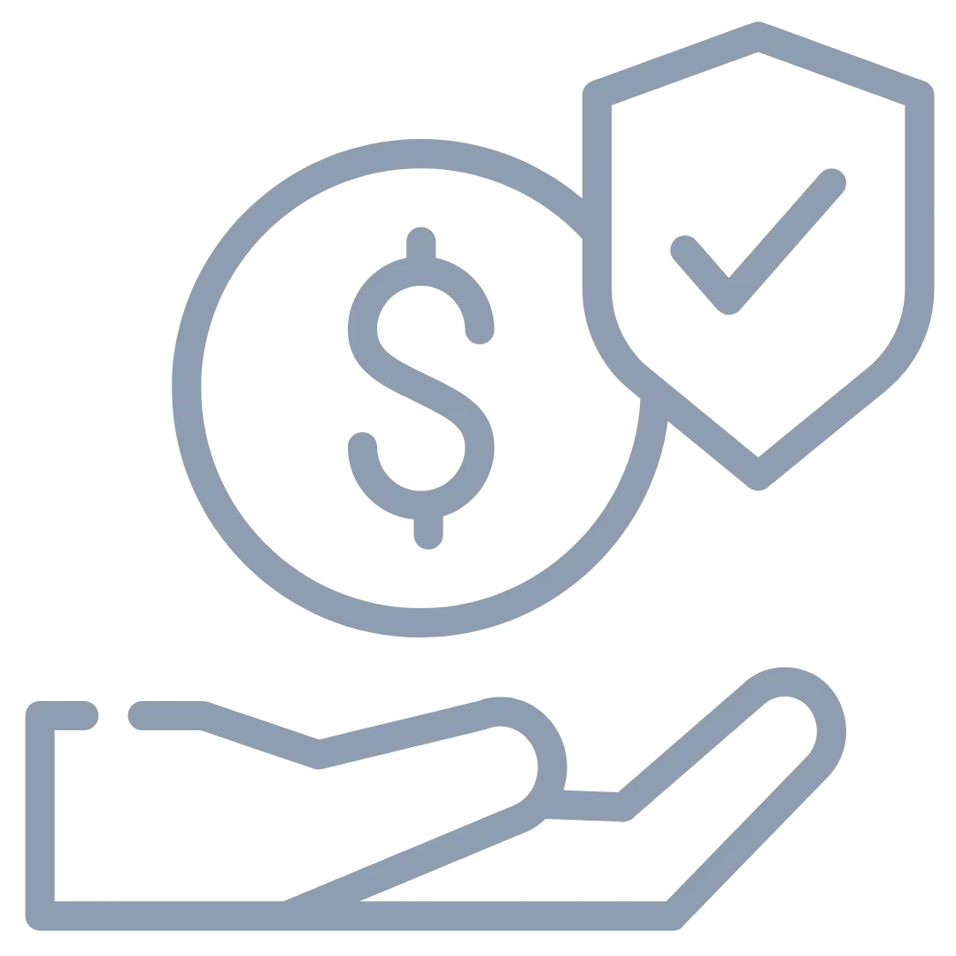 merkur-group-careers-dual-study-financial-security-icon