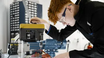 merkur-group-careers-internship-workshop-drill-press