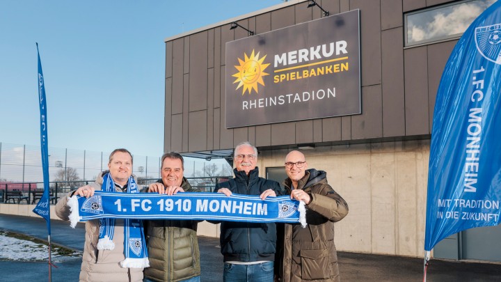 Merkur Spielbanken intensivieren Partnerschaft mit dem 1. FC Monheim