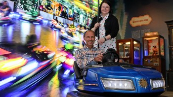 Automatenmuseum Kirmes bei Nacht