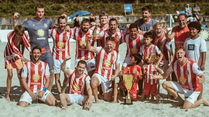 >Beach Royals Düsseldorf sind Deutscher Beachsoccer-Pokalsieger