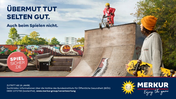 Hürden nehmen, Grenzen wahren – Merkur Group weitet „Spiel-sicher“-Kampagne auf gesamte Unternehmensgruppe aus