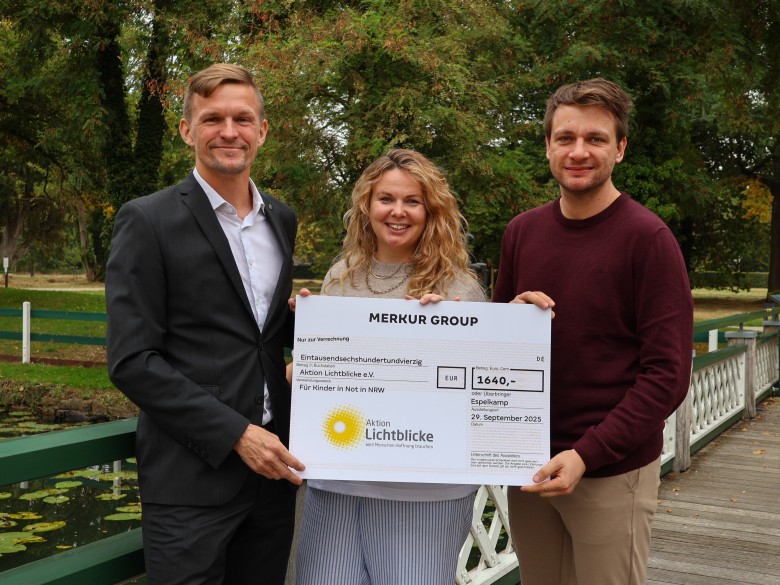 Pressefoto Merkur Group_Björn Bünermann_Radio Westfalica_Aktion Lichtblicke