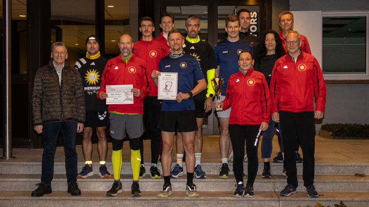 Merkur Runners als „Fitteste Betriebsgruppe“ ausgezeichnet