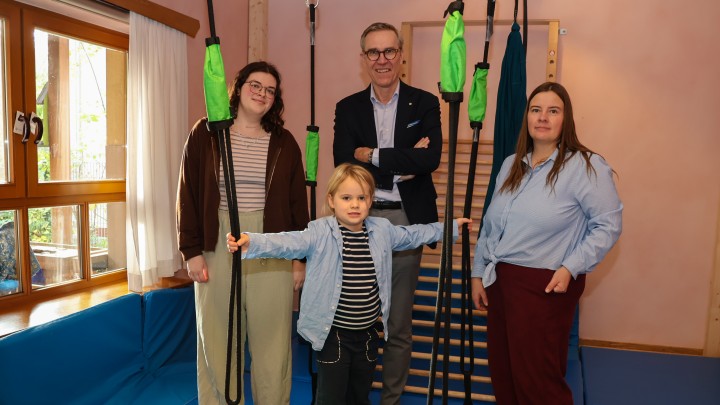 Paul und Karin Gauselmann-Stiftung spendet 1.500 Euro an den Waldorfkindergarten Lübbecke