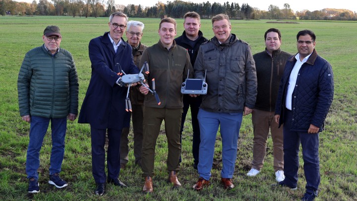Rehkitzrettung mit eigener Drohne noch besser möglich