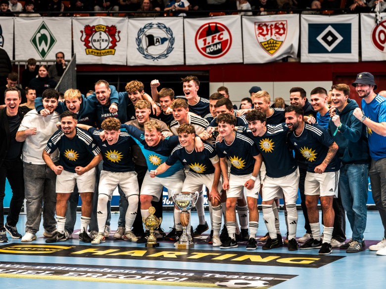 Merkur-Azubis Siegerfoto