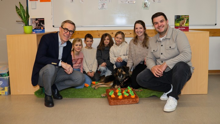 Vier Pfoten für den Unterricht