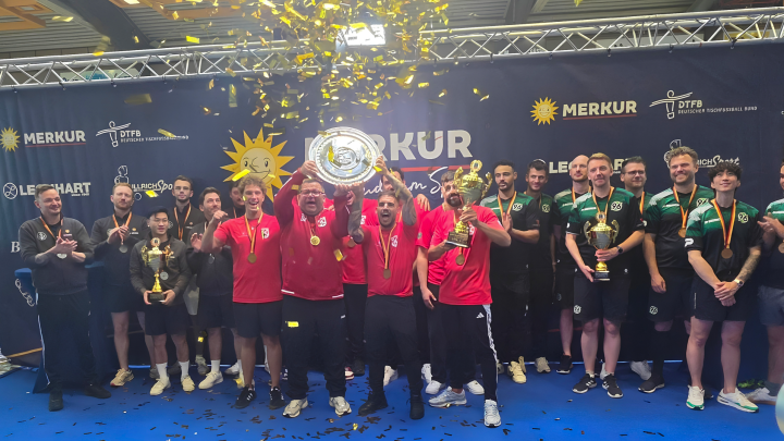 Spitzensport am Kickertisch: Merkur Group fördert Bundesliga-Finale