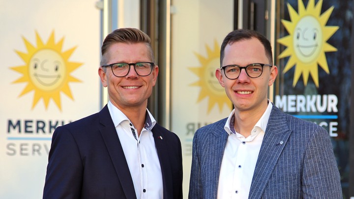 Neue Doppelspitze für den Merkur Service